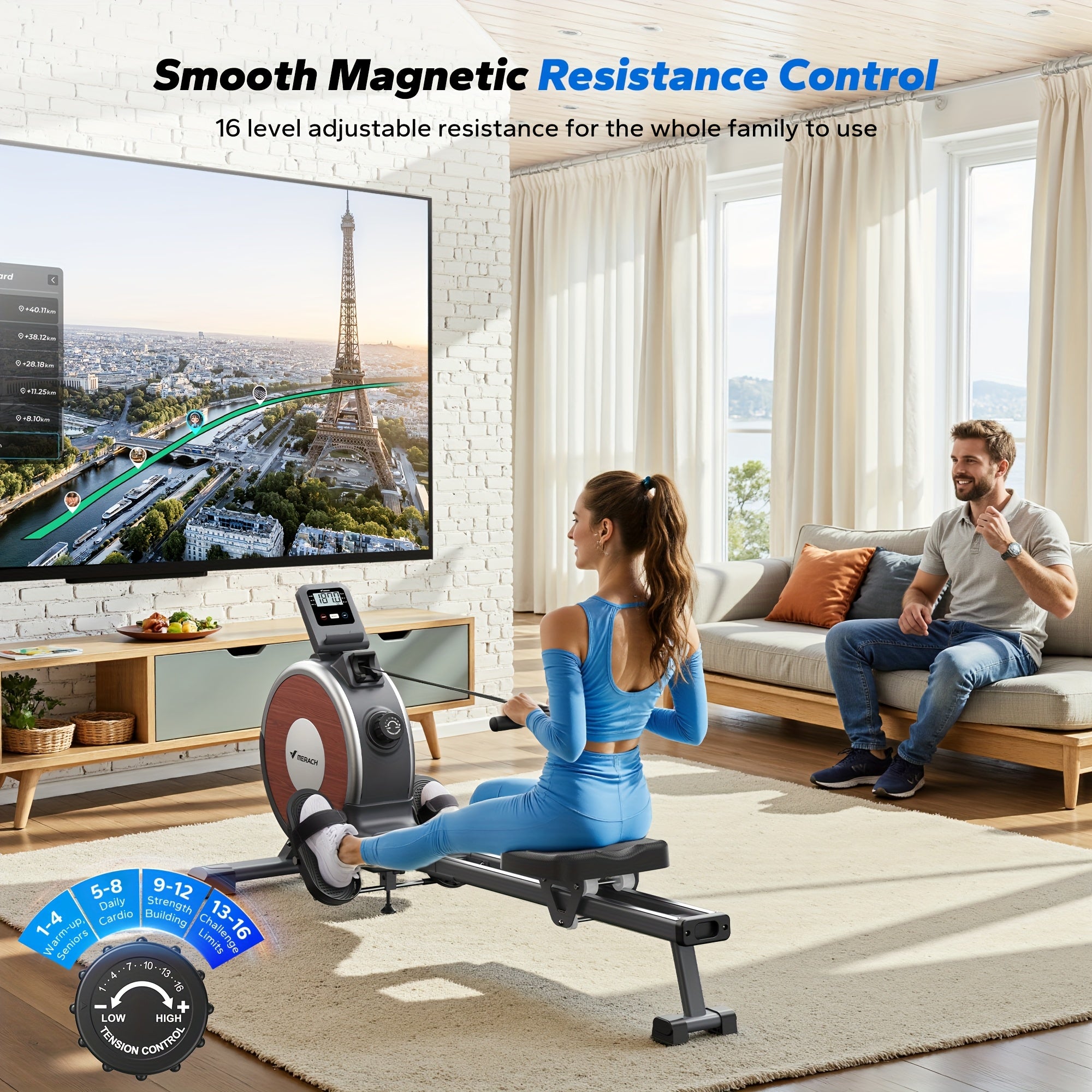 Foldable Rowing Machine